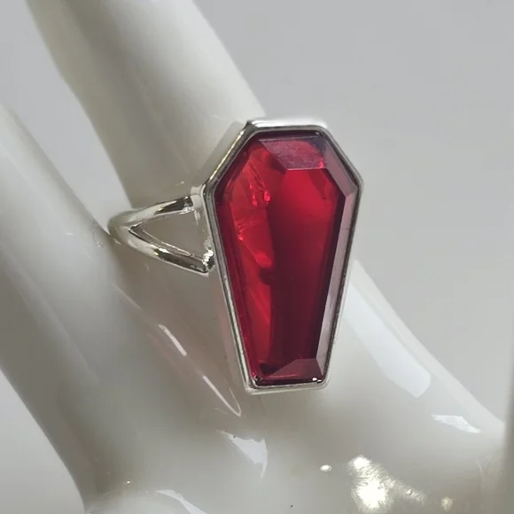 ⚰️ Red Coffin Ring - Picture 3 of 11